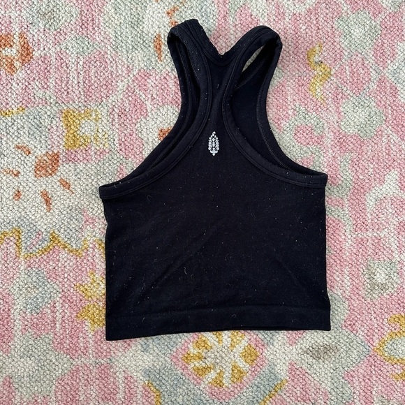 cropped high neck free people tank - Picture 2 of 5